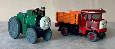 Elizabeth Quarry Truck & Trevor Tractor DieCast Thomas & Friends TakeNPlay