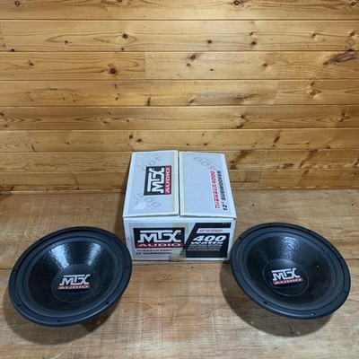 Old School MTX Audio Thunder 4000 12'' Subwoofer Pair 200W RMS 400W Max - Nice!!