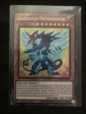 YU-GI-OH, GALAXIEAUGEN-PHOTONENDRACHE, SCR, BLMM-DE007, 1. Auflage, TOP