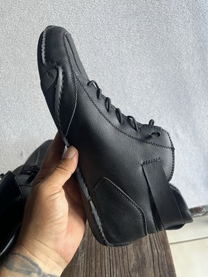 LDeck Shoes Mens 45 Black Leather Explorer Outdoors Non Slip  display picture 3