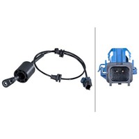 Sensor Raddrehzahl Hinterachse Rechts 2-Polig Hella FüR Honda Jazz