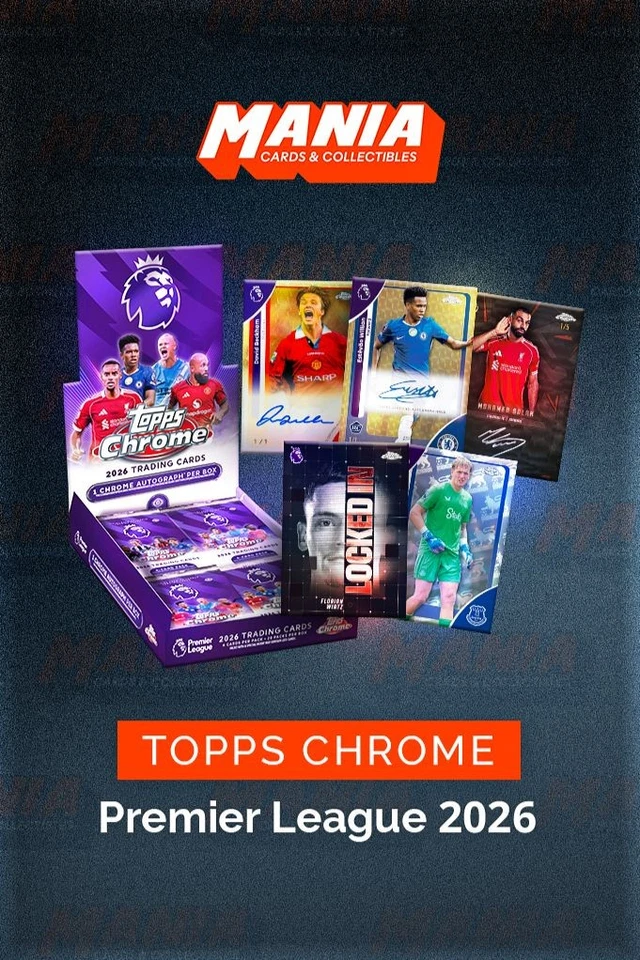 £1 STARTS Topps Premier League Chrome Hobby with Luke