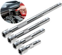 SteckschlüSsel VerläNgerungen 1/4 Zoll 4-Tlg Chrom-Vanadium 50-150 Mm