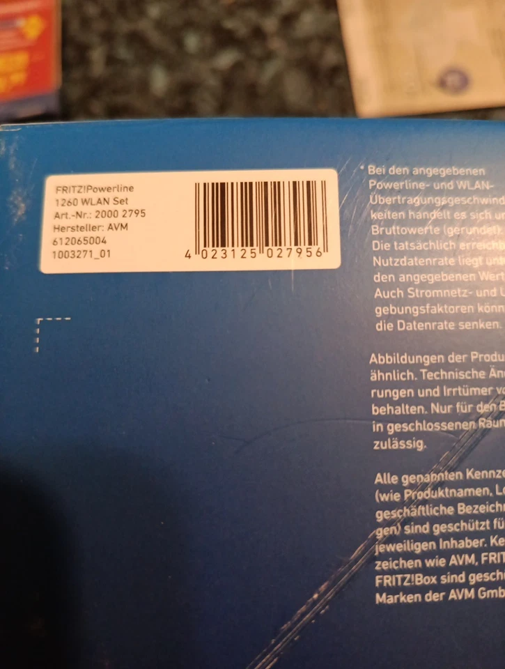 AVM FRITZ!Powerline 1260 Set - Bild 2 von 4