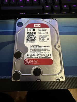 WD Red Plus 2TB NAS Hard Drive HDD WD20EFRX - 68EUZN0