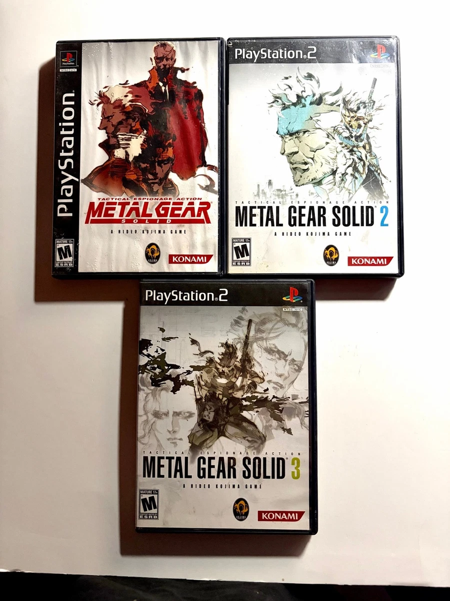 Nintendo Switch L GEAR SOLID COLLECTION ps2 Metal Gear Solid Collection Ps2 for sale | eBay