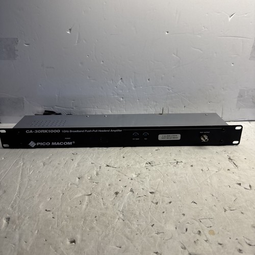 Pico Macom CA-30RK1000 1GHz Bradhead Push Pull Rackmount Distribution Amplifier