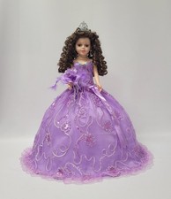 18” Quinceañera Last Doll with Umbrella Dress Stand – Última Muñeca Mis Quinc...
