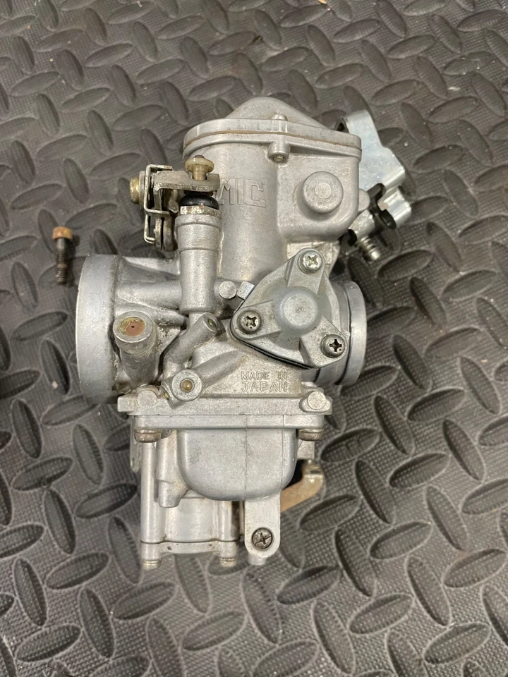 1980 Yamaha XT500 XT 500 carburador entrada combustível acelerador cabo cabo - Imagem 4 de 4