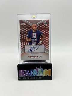 Neymar Jr Auto /10 Topps Jack Grealish Curated Set 2022 PSG