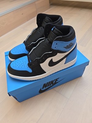Nike Air Jordan 1 Retro High OG UNC Toe University Blue Gr. 43 NEU