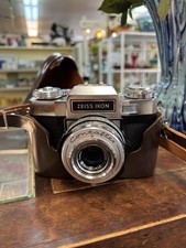 Zeiss Ikon Contaflex 35mm SLR Film Camera with Tessar 50mm f/2.8 Lens