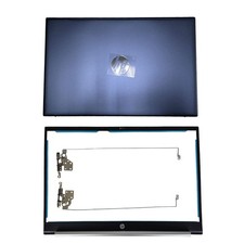 New Blue Back Cover/Bezel/ Hinges For HP 15-eg0073cl 15-eg1073cl 15-eg2073cl Top