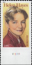 US Scott # 4525, Helen Hayes, Actress, 2011 Forever Stamp, MNH