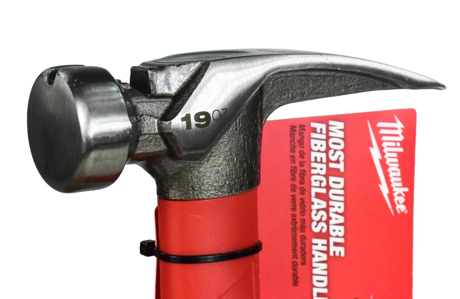 Milwaukee Tool 48-22-9316 19 Oz Smooth Face Poly/Fiberglass Handle Hammer