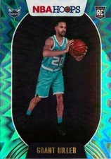 Grant Riller RC 2020-21 NBA Hoops Teal Explosion Holo Refractor Rookie Card #217
