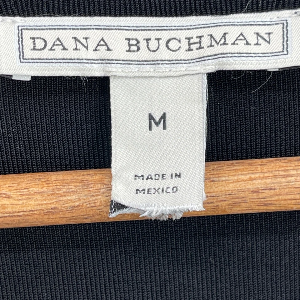 Dana Buchman Travel Anywhere Dress Liquid Knit Old Money Retro Geometric Size M - Image 4 of 4