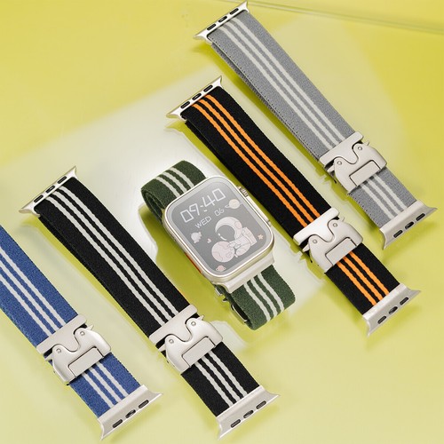 For Apple Watch Ultra2/1 49mm Nylon Strap Series 10 9 8 7 6 5 38/42/45/46mm Band - Picture 8 of 28