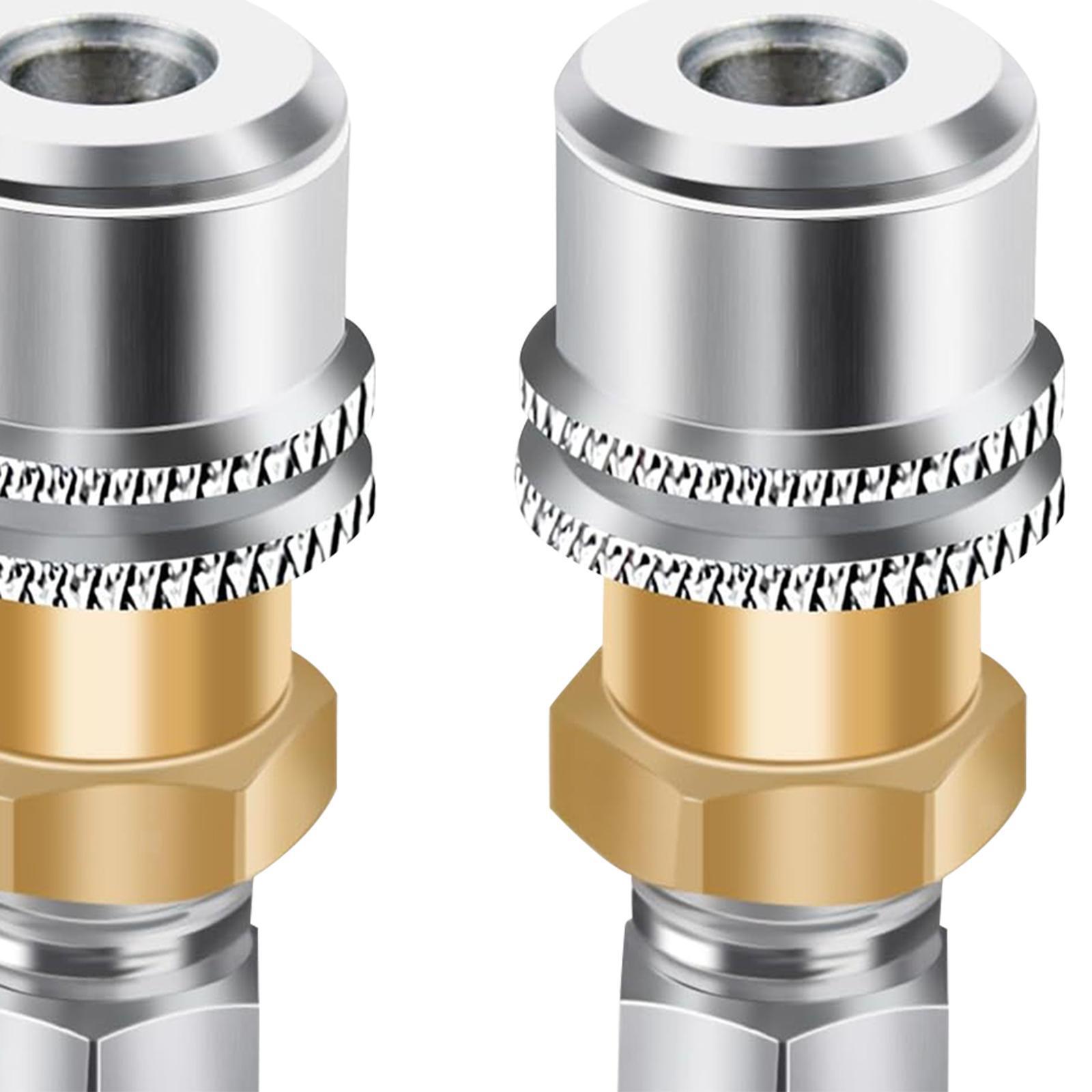 2x Locking Air Chuck Quick Connect Air Chuck für Reifen Inflator Gauge