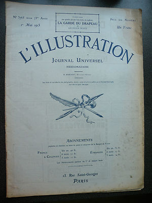 Collections - BULLETIN DES ARMEES DIMANCHE 23 AU 26 MAI 1915- COMPLET TB