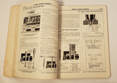 1953 GMC Diesel Engine Maintenance Manual GM Series 7 2-Cycle X-5310 E1L - Picture 14 of 20