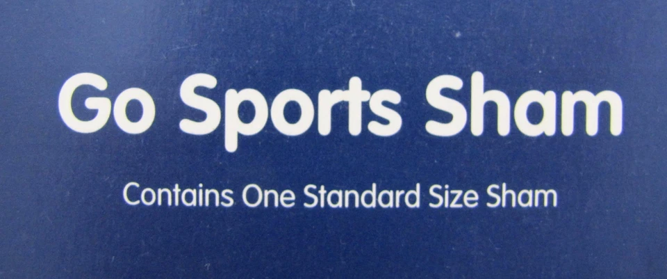 Pier 1 Kids Go Sports Almohada Falsa Talla Única Niño Cama Dormitorio Nuevo Foto 4 de 4