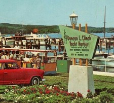 Duncan L Clinch Yacht Harbor Postcard Travers...