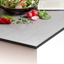 Concrete Grey Compact Laminate Worktops | 12mm Thin Modern Worktops