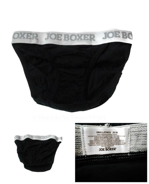 Joe Boxer Men's String Bikini Style Underwear Assorted Colors Small Med