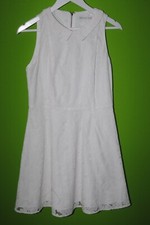 Definitions women’s short white floral sleeveless dress UK size 12