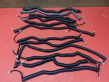 Lot of 12 Vintage Telephone Handset Cords Black 1 Gray Most Look New Some R Used
