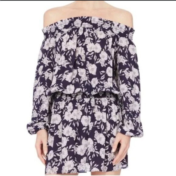 intermix purple dress Intermix