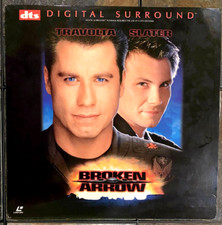 MINT BROKEN ARROW DTS Surround Laserdisc LD WIDESCREEN FORMAT VERY RARE COMPLETE