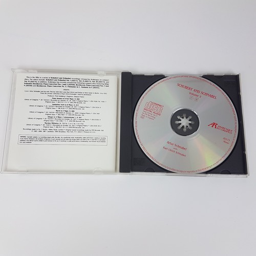 SCHUBERT and SCHNABEL Volume 5 CD - Picture 4 of 5