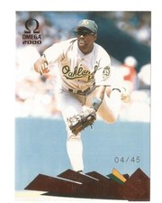 Miguel Tejada 200 Pacific Omega COPPER SP #104 OAKLAND JERSEY NÚMERO 04/45 ¡MIRA!