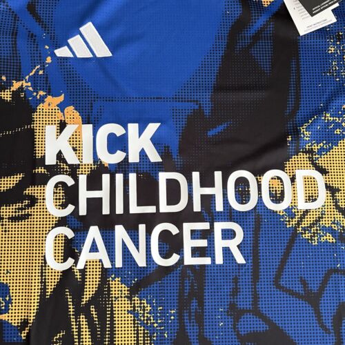 Adidas x Marvel Kick Childhood Cancer MLS Soccer Football Jersey Mens M HT3238 - Picture 4 of 8