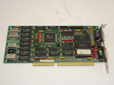 TSENG LABS ET4000AX ARA 4100 VGA BIOS  GRAFIKKARTE 16BIT ISA DUAL VGA #GK4771