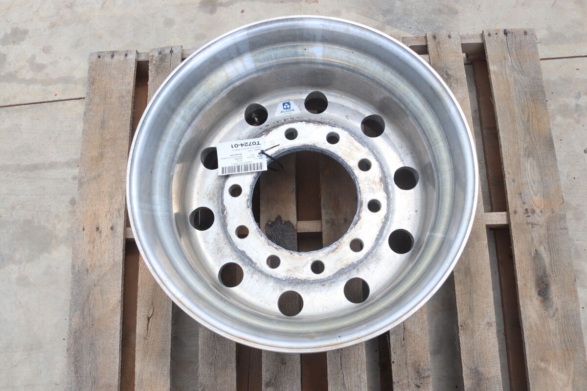 Super Single Polished 22.5 .00 Alcoa Aluminum Wheel 84U607 Super Single Polished 22.5 .00 Alcoa Aluminum Wheel 84U607