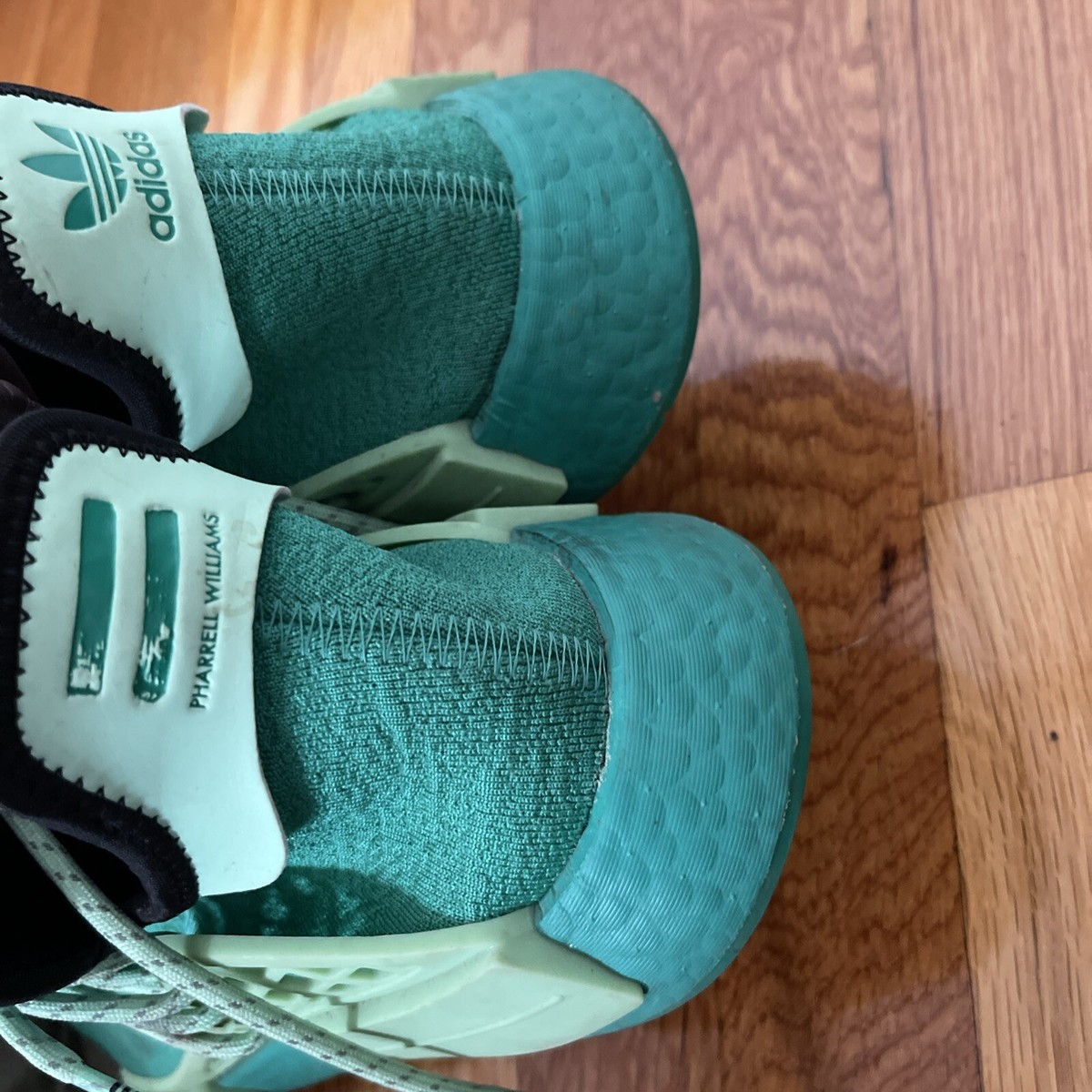 adidas gazelle silver green womens Adidas NMD Hu Pharrell Green Complexland