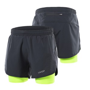 Shorts da uomo 2 in 1 Lixada Pantaloncini da jogging da ciclismo ad I9M9 |  eBay