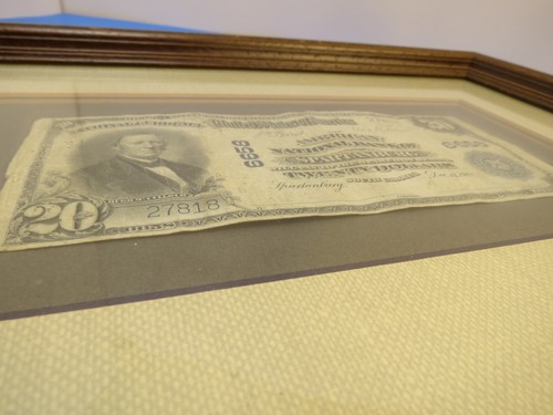Series 1902 Spartanburg SC McCulloch $20 Bill Note Paper Currency Blue Seal - Picture 13 of 14