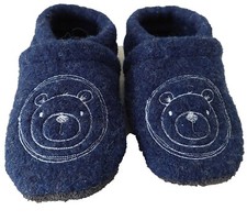 Krabbelschuhe Lauflernschuhe, Löwe, Tiger Wollwalk, Ledersohle bestickt Baby