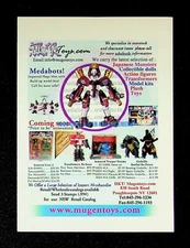 Mugen Toys MugenToys.com Model Store Trade Print Magazine Ad Poster ADVERT