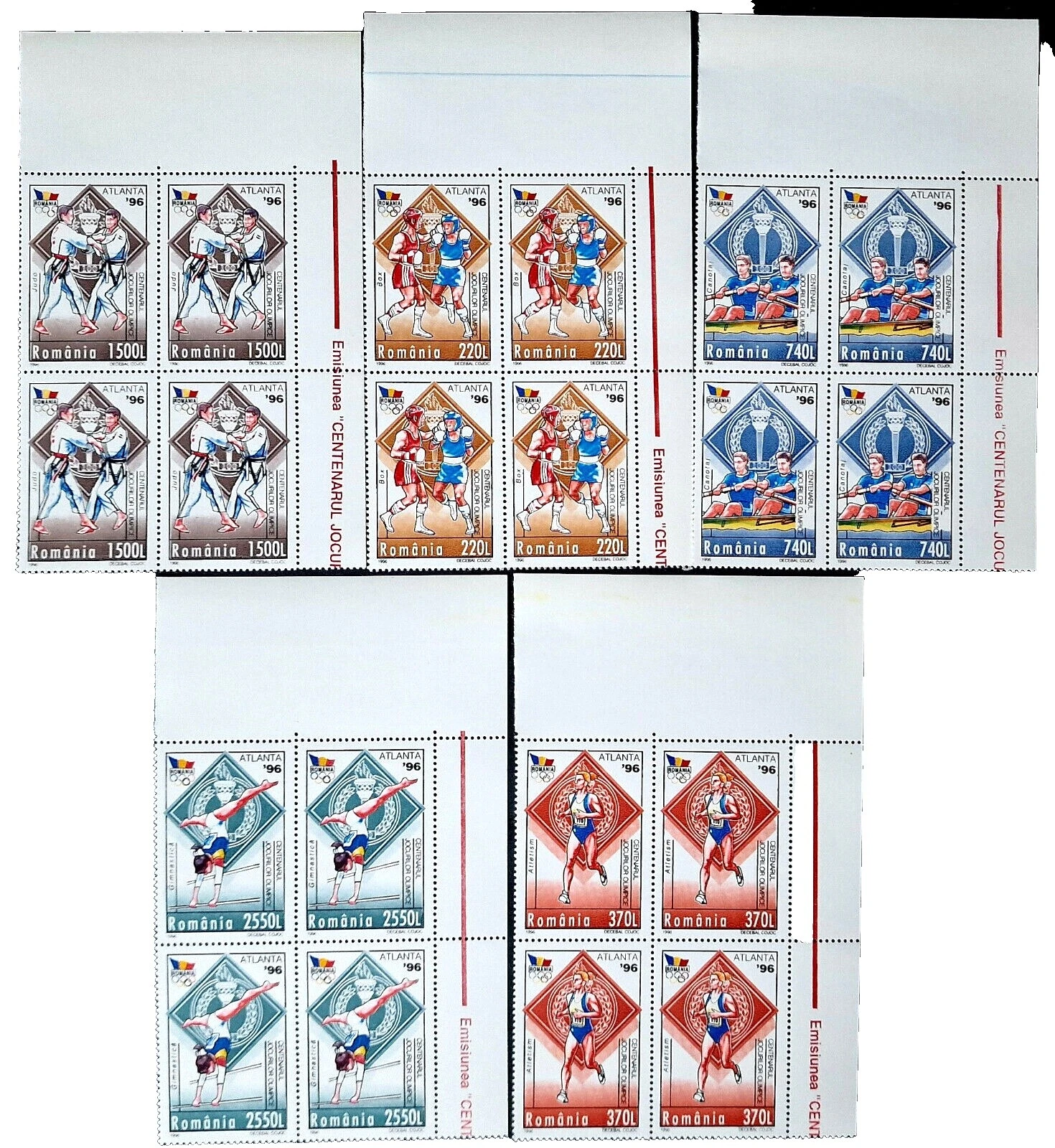 Pre-Decimal Topical Postal Stamp Blocks