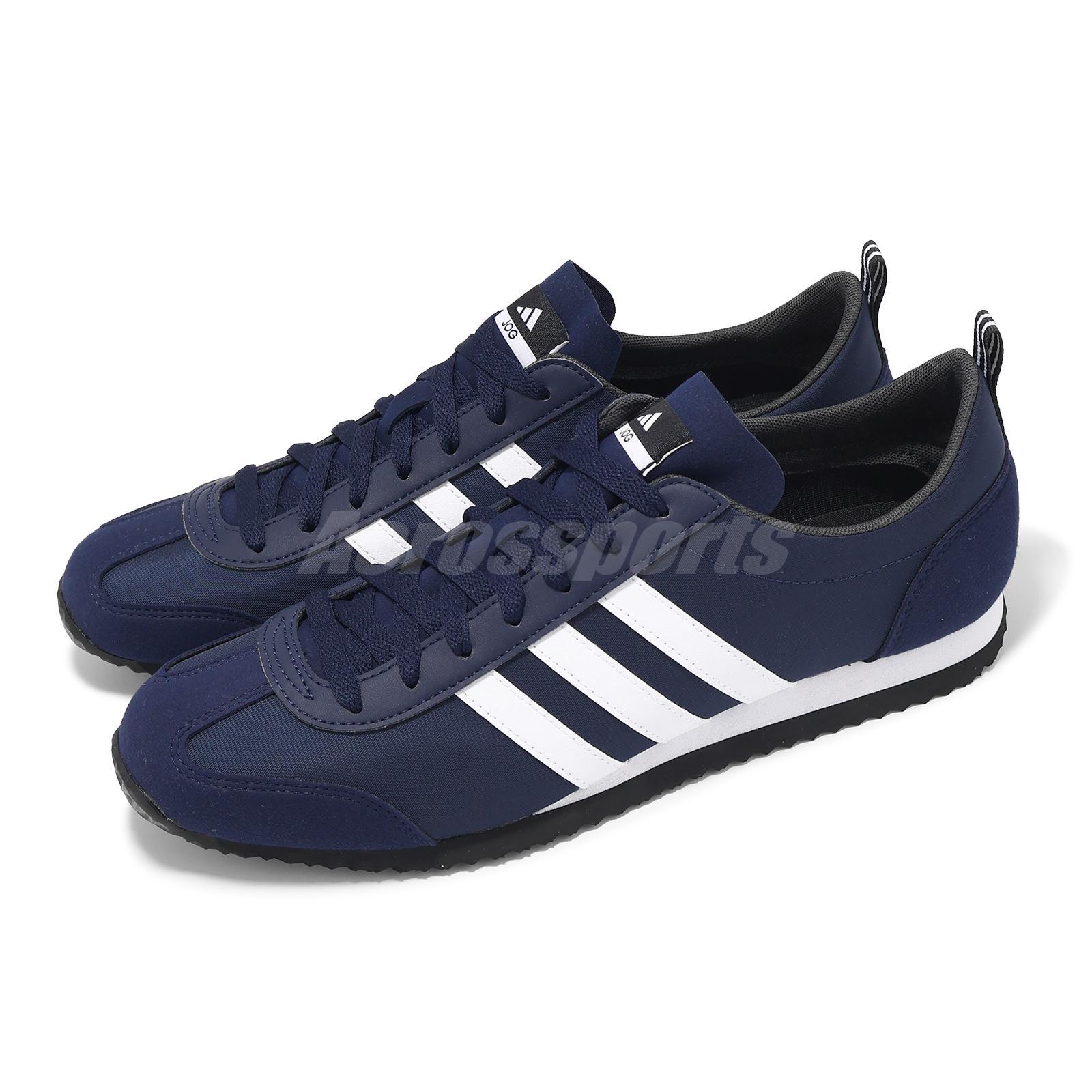 adidas VS JOG 2.0 Midnight Navy Мужская повседневная обувь для образа жизни, кроссовки JP5759