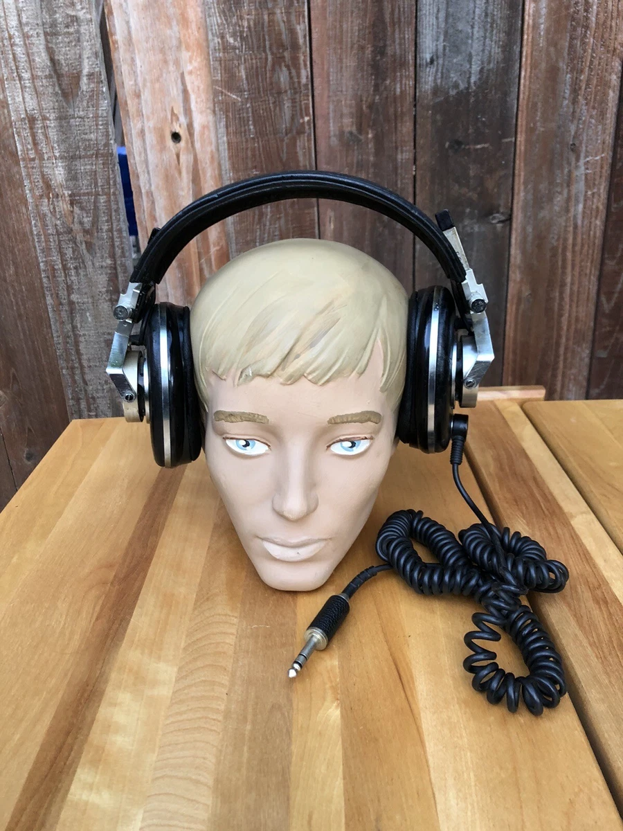 Vintage Pioneer Monitor 10 Over The Ear Headphones Audio Working