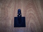 VINTAGE 10K LADIES BLACK ONYX AND DIAMOND RING — photo 6