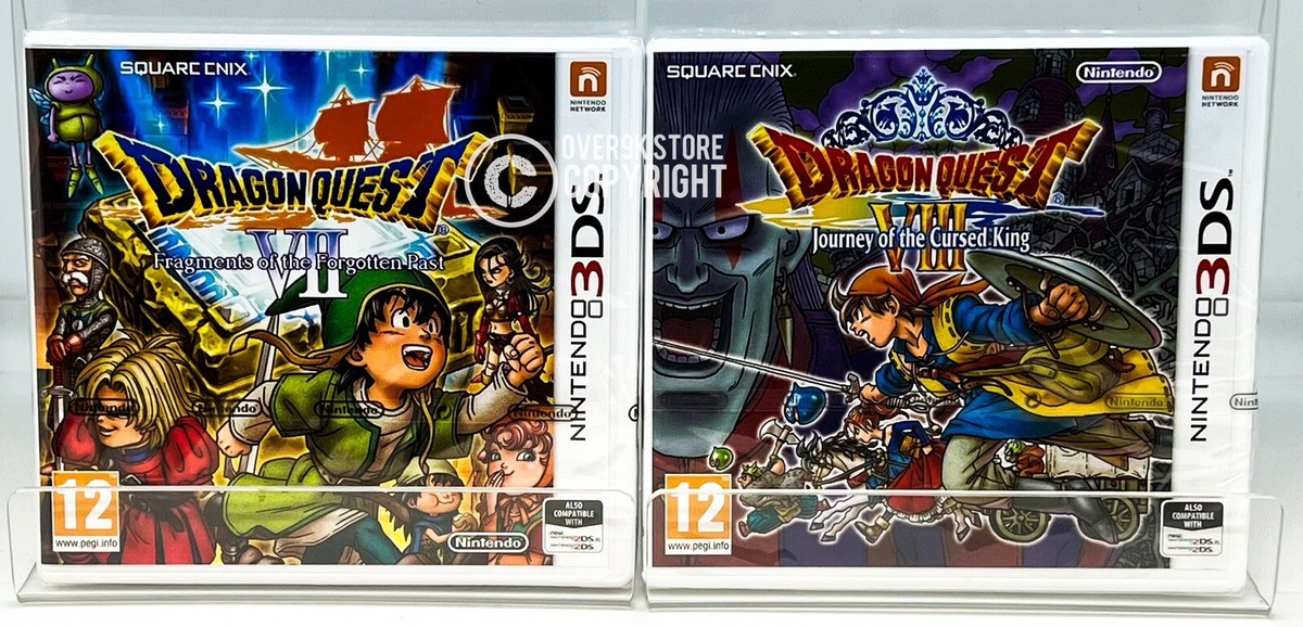 Dragon Quest VII 7 + Dragon Quest VIII 8 - Nintendo 3DS Dragon Quest VII 7 + Dragon Quest VIII 8 - Nintendo 3DS