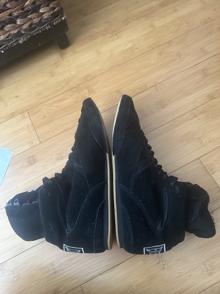 Everlast Boxing Boots Mens 8 Black eBay