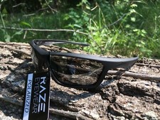 RAZE Eyewear Sunglasses Prime HDP black golf fishing polarized smoke A1